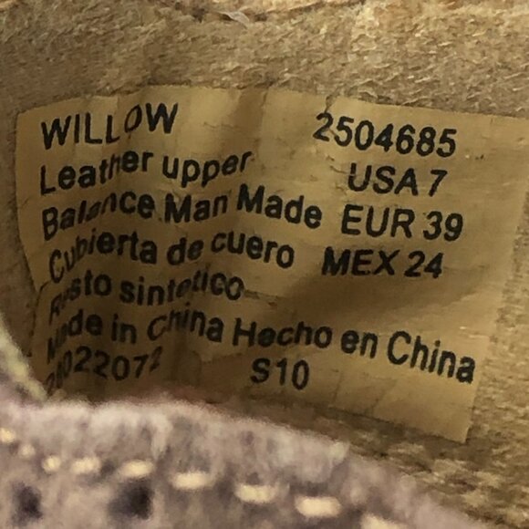 Earth Women's Size 7 Willow Brown Leather Open Toe Slingback Wedge Heel Sandals - Picture 12 of 13